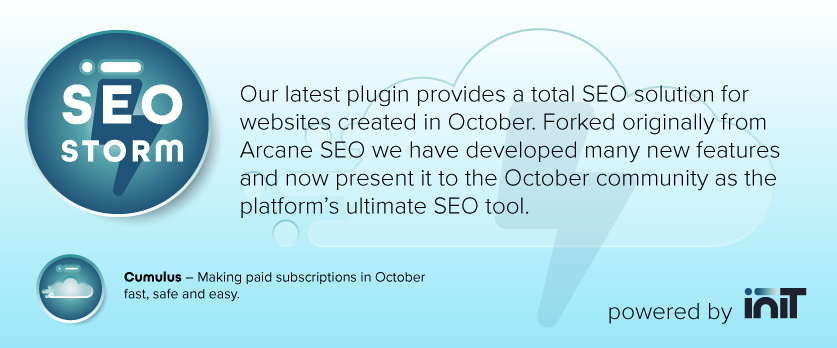 SEO Storm banner